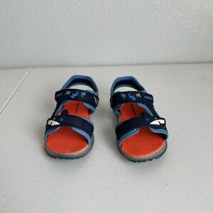 Carter's Blue and Orange Kids Sandals size 8